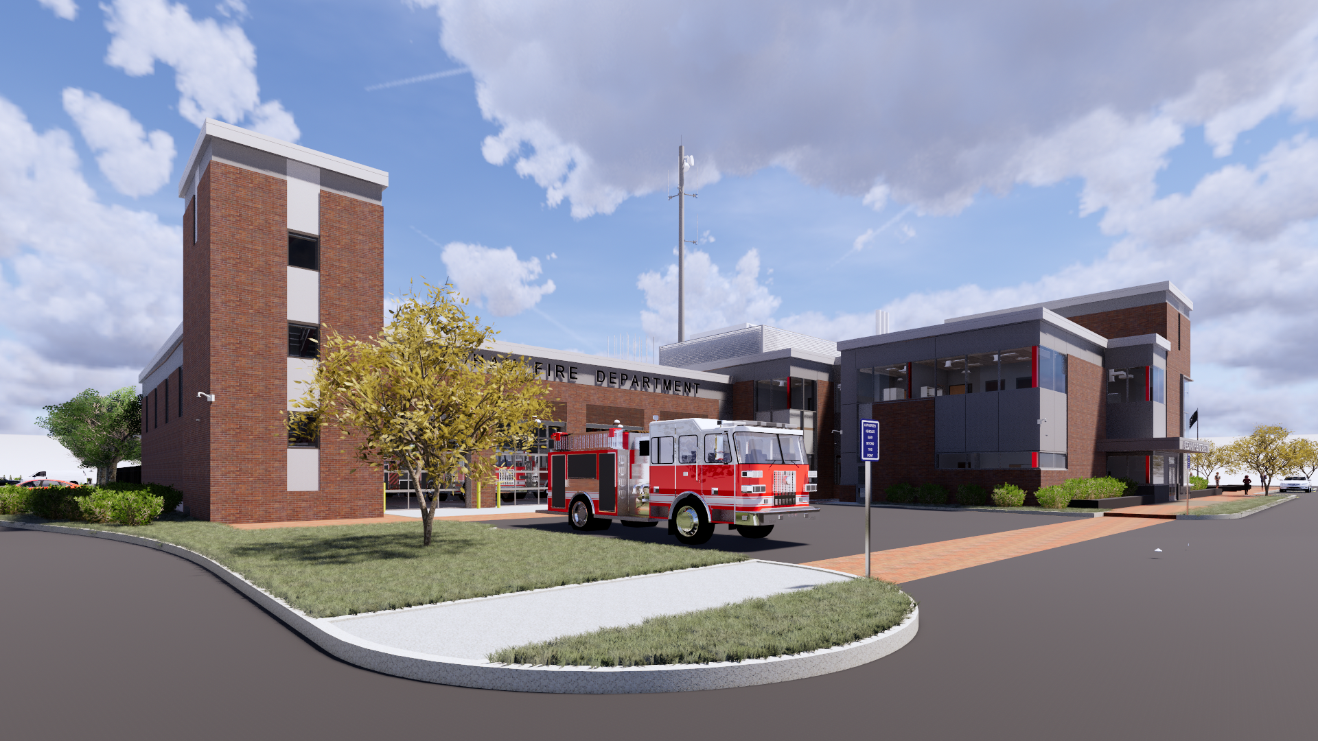 Fire Station Mock Up