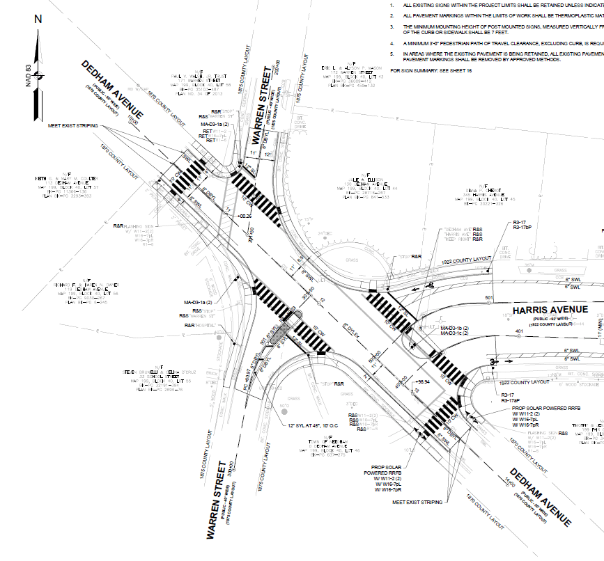 Harris - Dedham Intersection