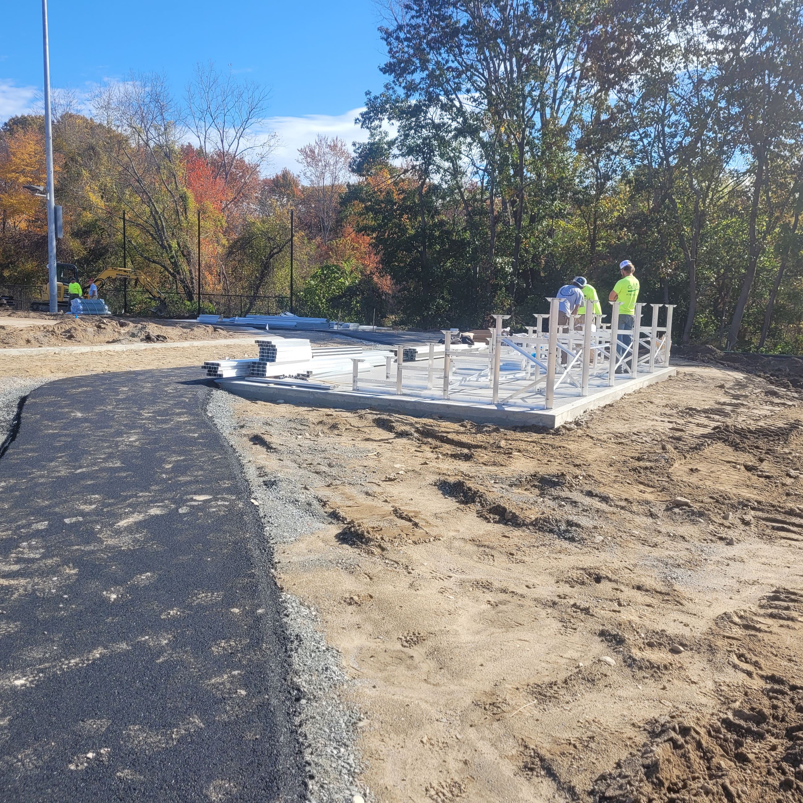 Bleacher Installation