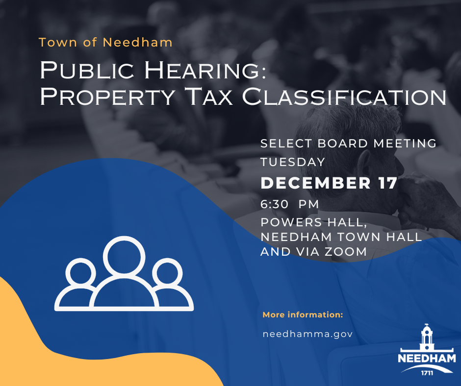 December 17 Select Board Public Hearing
