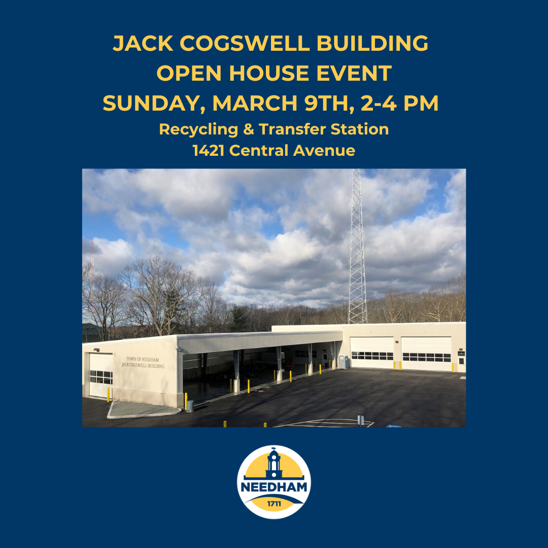 Jack Cogswell Open House March 9th 
