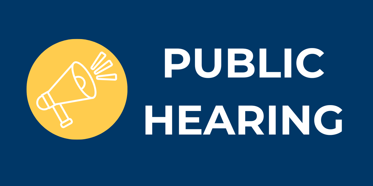 public hearing  