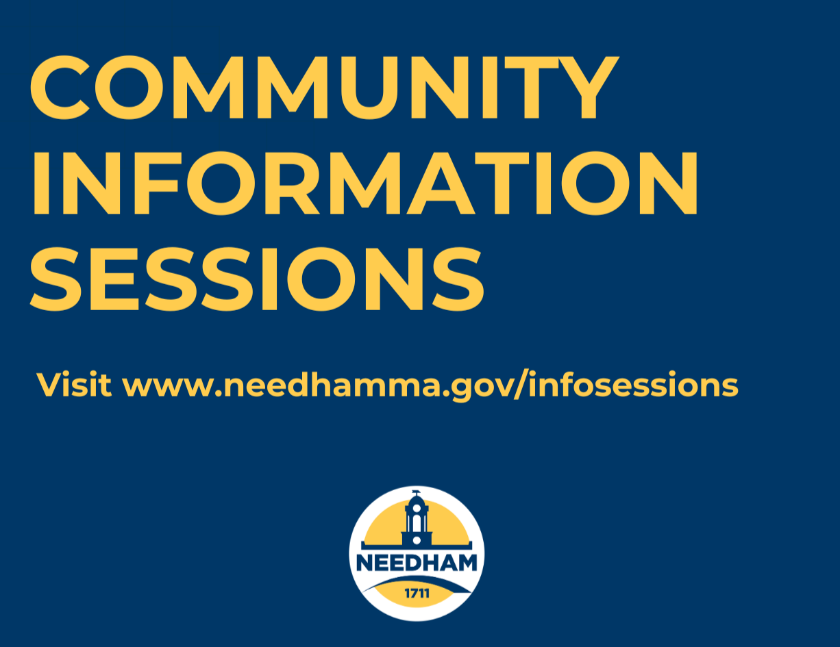 community info sessions header